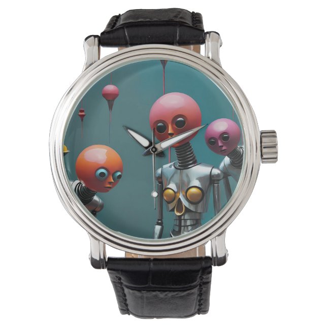 眠っているあなたを見る 腕時計 (正面)