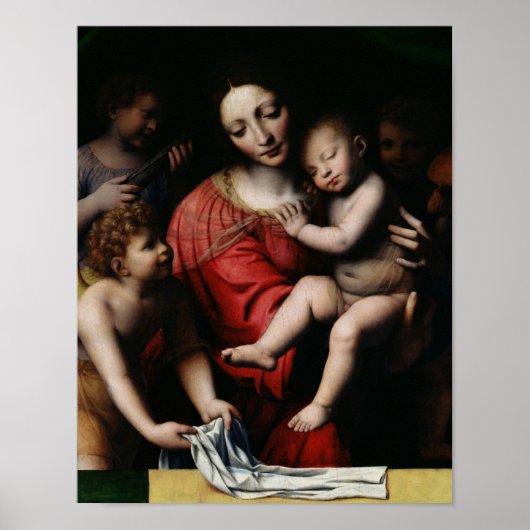 眠っているイエス ポスター (正面)