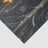 眠っているキツネお洒落素朴クリスマスの切り離 薄葉紙 (詳細)