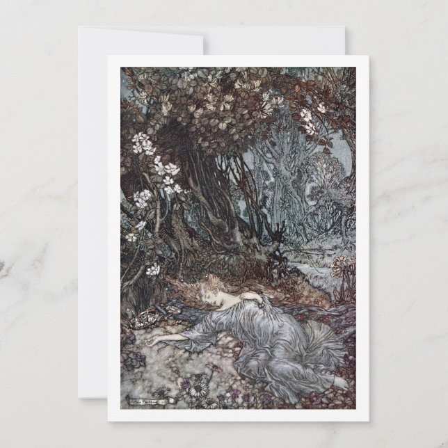 眠っているティターニア (正面)