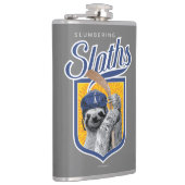 眠っているナマケモノ（ホッケーチーム） フラスク (右)