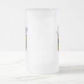 眠っているナマケモノ（ホッケーチーム） フロストグラスビールジョッキ (中央)