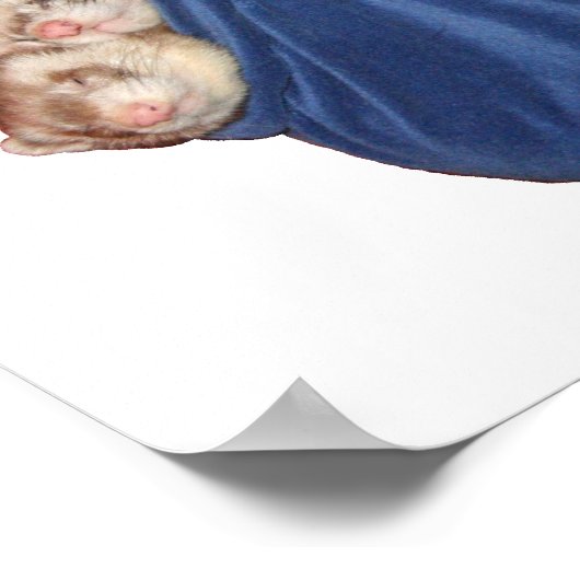 眠っているバッグポスター ポスター (角)