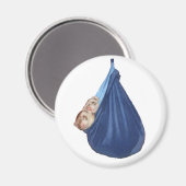 眠っているバッグ磁石のフェレット マグネット (正面/裏面)