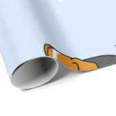 眠っているビーグルの子犬 ラッピングペーパー (ロールコーナー)