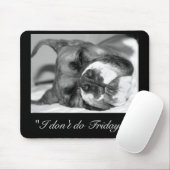 眠っているボクサーの口 マウスパッド (マウス)