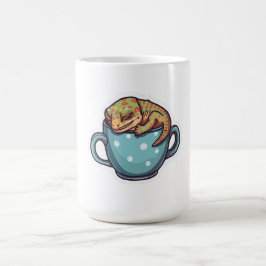 眠っているヤモリ コーヒーマグカップ