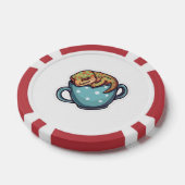 眠っているヤモリ ポーカーチップ (シングル)