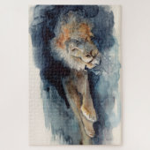 眠っているライオン ジグソーパズル (縦)