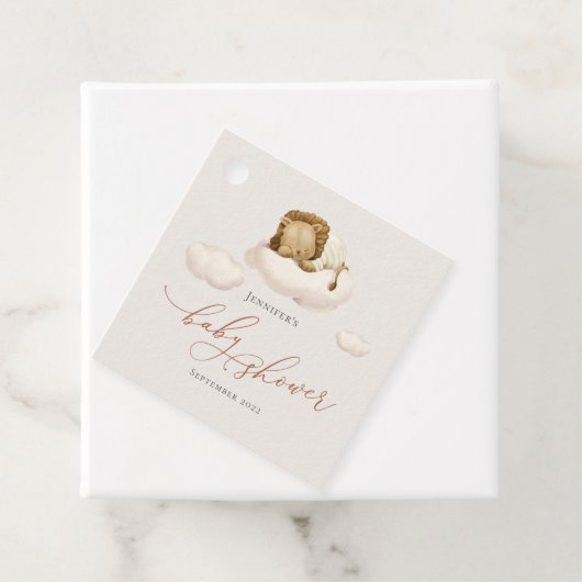 眠っているライオ男女兼用ン フェイバータグ (インサイチュ)