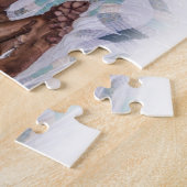 眠っているラブラドル・レトリーバー犬犬パズル ジグソーパズル (側面)