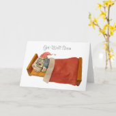 眠っているリスはよくカードを取得 カード (黄色い花)