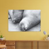 眠っている仲間 キャンバスプリント (インサイチュ (リビング))
