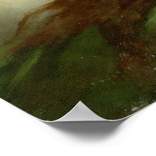 眠っている女性 ポスター (角)