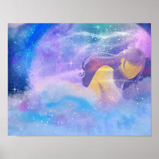 眠っている女性 ポスター (正面)