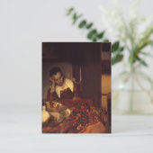 眠っている女性 ポストカード (スタンド正面)