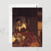 眠っている女性 ポストカード (正面/裏面)