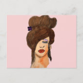 眠っている女 ポストカード (正面)