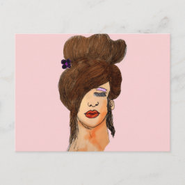 眠っている女 ポストカード