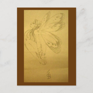 眠っている妖精 ポストカード
