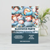 眠っている子供を眠る眠るパジャマ漫画おもしろい 招待状 (スタンド正面)