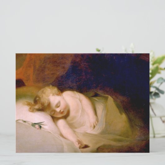 眠っている子供(Thomas Sully) カード (スタンド正面)