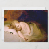 眠っている子供(Thomas Sully) カード (正面)