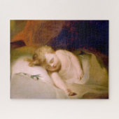 眠っている子供(Thomas Sully) ジグソーパズル (横)