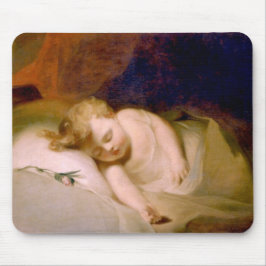 眠っている子供(Thomas Sully) マウスパッド