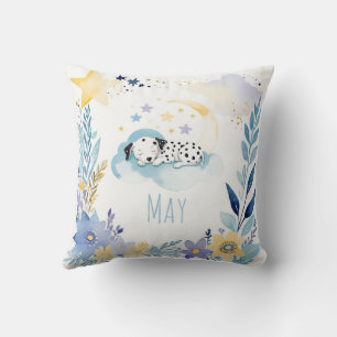 眠っている子犬ダルマチアンボホ名子供部屋枕 クッション