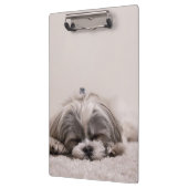 眠っている子犬 クリップボード (左)