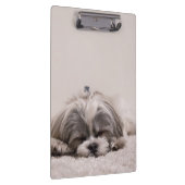 眠っている子犬 クリップボード (右)