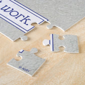 眠っている子猫 ジグソーパズル (側面)