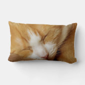 眠っている子猫 ランバークッション (裏面)