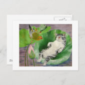 眠っている子 ポストカード (正面/裏面)