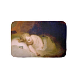 眠っている少年(Thomas Sully) バスマット