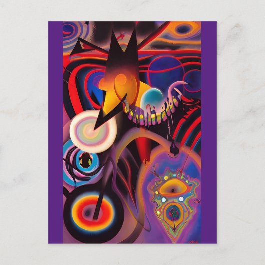 眠っている死んだゲージより柔らかい ポストカード (正面)