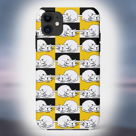 眠っている猫のiPhoneケース Case-Mate iPhoneケース