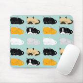 眠っている猫 マウスパッド (マウス)