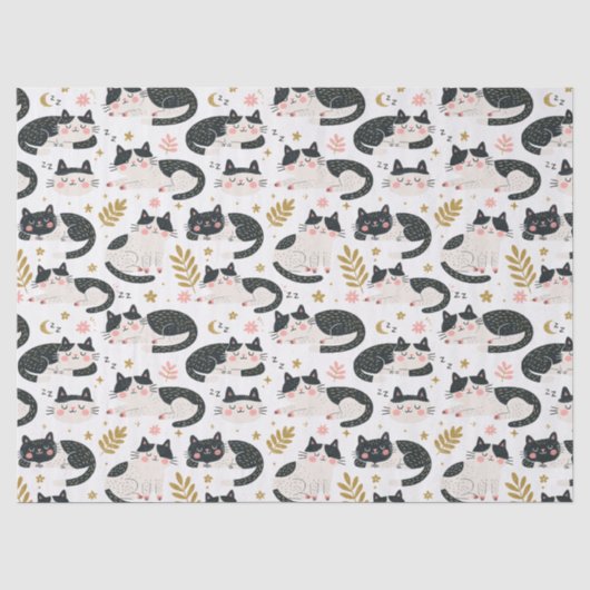 眠っている猫 薄葉紙 (正面)