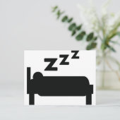 眠っている眠っている ポストカード (スタンド正面)