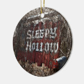 眠っている空洞に入る セラミックオーナメント (左)