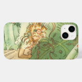 眠っている美しいプリンセス、ヴィンテージ童話 Case-Mate iPhoneケース (裏面 (横))