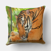 眠っている虎 クッション (裏面)