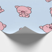 眠っている豚 ラッピングペーパー (角)