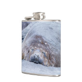 眠っている象のアザラシ フラスク (左)