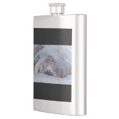 眠っている象のアザラシ フラスク (左)