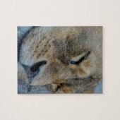 眠っている雌ライオン ジグソーパズル (横)