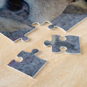 眠っている雌ライオン ジグソーパズル (側面)