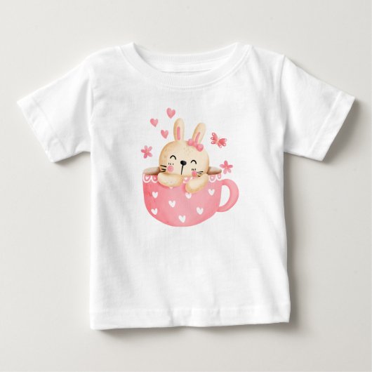 眠っている ベビーTシャツ (正面)